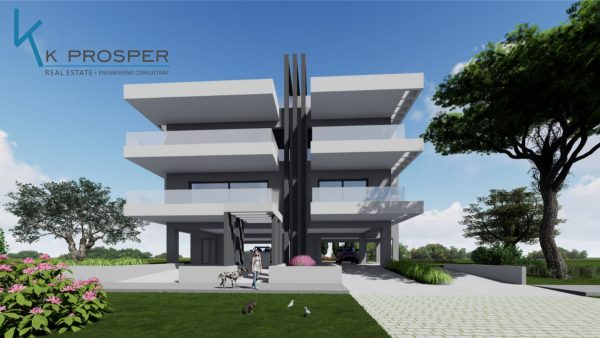 Πώληση Πολυτελούς Νεόδμητου Διαμερίσματος με Ιδιωτικό Χώρο στο Φυτεμένο Δώμα | Λόφος Διονυσου, Θέρμη – Θεσσαλονίκη