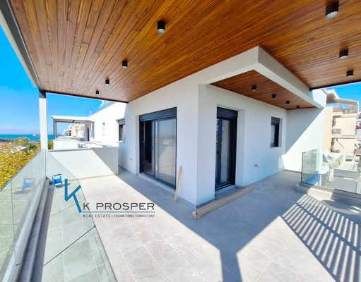 Πολυτελής Νεόδμητη Μεζονέτα 136 τ.μ. με ανεμπόδιστη Θέα Θάλασσα & Θέση Στάθμευσης | Καλαμαριά – Θεσσαλονίκη